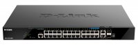 D-Link DGS-1520-28MP Управляемый L3 стекируемый коммутатор с 20 портами 10/100/1000Base-T