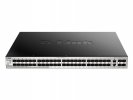 D-Link DGS-3130-54S Управляемый L3 стекируемый коммутатор с 48 портами 1000Base-X SFP, 2 портами 10GBase-T