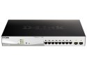 D-Link DGS-1210-10MP/FL Управляемый L2 коммутатор с 8 портами 10/100/1000Base-T и 2 портами 1000Base-X SFP