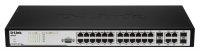 D-Link DES-3200-28 Управляемый L2 коммутатор с 24 портами 10/100Base-TX, 2 портами 100/1000Base-X SFP