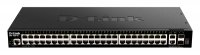 D-Link DGS-1520-52 Управляемый L3 стекируемый коммутатор с 48 портами 10/100/1000Base-T
