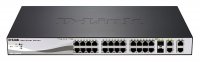 D-Link Коммутатор управляемый, монтируемый в 19" стойку DES-1210-28P/C2A