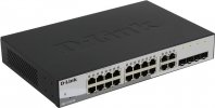 D-Link Коммутатор управляемый 2-го уровня монтируемый в стойку DGS-1210-20/F1A