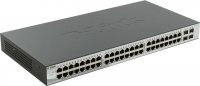 D-Link Управляемый коммутатор 2 уровня с 48 портами DGS-1210-52/ME/UPS/A1A