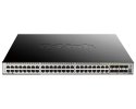 D-Link DGS-3630-52PC/*SI Управляемый L3 PoE-коммутатор, стек, 44x1000Base-T, 4x10GBase-X SFP+, 4xCombo 1000Base-T/SFP, ПО SI