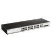 D-Link Коммутатор 24xUTP 100/1000, 4xSFP, WebSmart, 19" DGS-1210-28/F1B