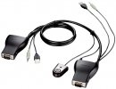 D-Link 2-портовый KVM-переключатель с портами VGA и USB (KVM-221/C1A)