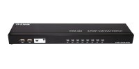 D-Link 8-портовый KVM-переключатель с портами VGA и 4 портами USB KVM-440/C1A