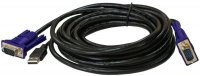 D-Link Кабель KVM длиной 3 м с разъемами VGA и USB DKVM-CU3/B1A
