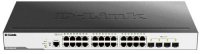 D-Link Управляемый коммутатор 2 уровня с 24 портами 10/100/1000Base-T и 4 портами 10GBase-X SFP+, DGS-3000-28X/B1A