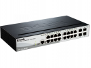 D-Link Управляемый коммутатор 2 уровня с 16 портами DGS-1510-20L/ME/A1A