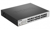D-Link Настраиваемый компактный коммутатор с 12 портами DGS-1100-24P/B2A