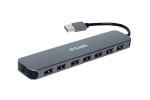 D-Link Компактный концентратор с 7 портами USB 2.0 DUB-H7/B/D1A