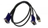 D-Link Кабель KVM длиной 1,8 м с разъемом USB DKVM-CU