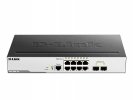 D-Link DGS-3000-10L/B Управляемый L2 коммутатор с 8 портами 10/100/1000Base-T и 2 портами 1000Base-X SFP