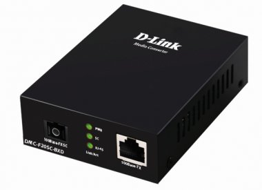 Фотография товара 'D-Link DMC-F20SC-BXD WDM медиаконвертер с 1 портом 10/100Base-TX и 1 портом 100Base-FX с разъемом SC'