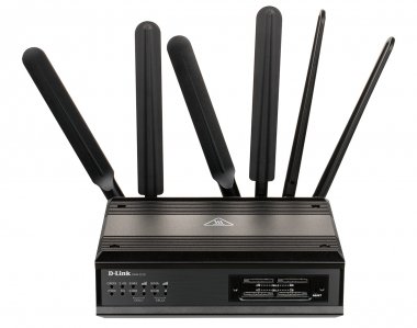 Фотография товара 'D-Link DWM-321D Беспроводной M2M-маршрутизатор 4G LTE с двумя независимыми модулями для четырех SIM-карт'