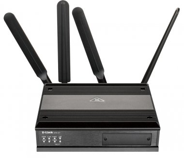 Фотография товара 'D-Link DWM-321 Беспроводной M2M-маршрутизатор 4G LTE с одним модулем для двух SIM-карт, поддержкой ГЛОНАСС/GPS и AC1200'
