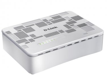 Фотография товара 'D-Link DPN-1021G Абонентский голосовой шлюз GPON ONT с 1 GPON-портом, 1 портом 10/100/1000Base-T'