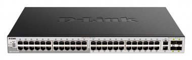 Фотография товара 'D-Link DGS-3130-54TS Управляемый L3 стекируемый коммутатор с 48 портами 10/100/1000Base-T'