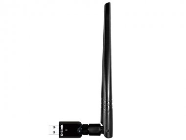 Фотография товара 'D-Link DWA-185/RU Беспроводной двухдиапазонный USB 3.0 адаптер AC1200 с поддержкой MU-MIMO и съемной антенной'
