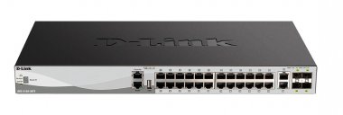 Фотография товара 'D-Link DGS-3130-30TS/B Управляемый L3 стекируемый коммутатор с 24 портами 10/100/1000Base-T'