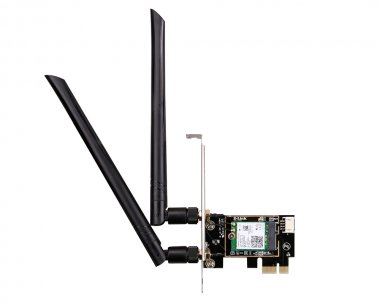 Фотография товара 'D-Link DWA-X582/RU Wi-Fi 6 PCI Express адаптер AX3000, 2,4/5ГГц, съемные антенны'