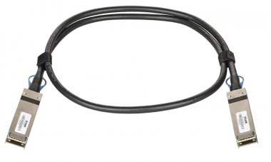 Фотография товара 'D-Link DEM-CB100Q28 Пассивный кабель 100G QSFP28 длиной 1 м с 2 разъемами QSFP28'