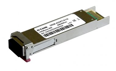 Фотография товара 'D-Link DEM-423XT XFP-трансивер с 1 портом 10GBase-ER для одномодового оптического кабеля (до 40 км)'