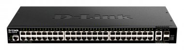 Фотография товара 'D-Link DGS-1520-52 Управляемый L3 стекируемый коммутатор с 48 портами 10/100/1000Base-T'