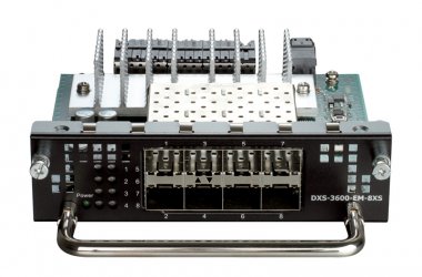 Фотография товара 'D-Link DXS-3600-EM-8XS Модуль расширения с 8 портами 10GBase-X SFP+'