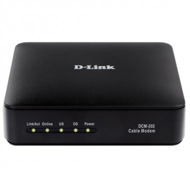 Фотография товара 'D-Link Кабельный модем с поддержкой DOCSIS/EuroDOCSIS 2.0 DCM-202/RU/C'