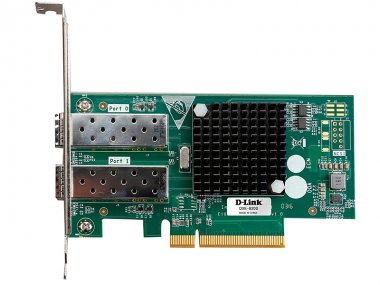 Фотография товара 'D-Link DXE-820S Сетевой PCI Express адаптер с 2 портами 10GBase-X SFP+'