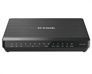 Фотография товара 'D-Link DPN-144DG Двухдиапазонный беспроводной абонентский голосовой шлюз GPON ONT с 1 GPON-портом, 4 портами 10/100/1000Base-T'