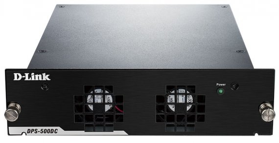Фотография товара 'D-Link DPS-500DC/B Резервный источник питания DC для коммутаторов (140 Вт)'