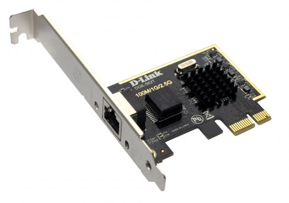 Фотография товара 'D-Link DGE-562T Сетевой PCI Express адаптер с 1 портом 100/1000/2.5GBase-T'