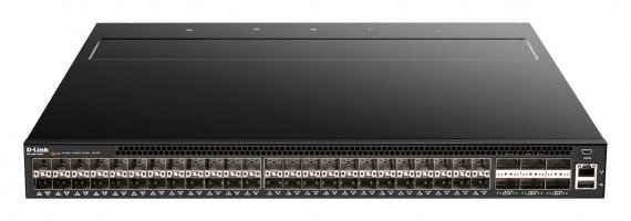 Фотография товара 'D-Link DQS-5000-54SQ28 Управляемый L3 коммутатор, 48х25GBase-X SFP28, 6х100GBase-X QSFP28, CLI'