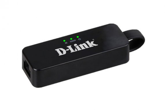 Фотография товара 'D-Link DUB-1312 Сетевой адаптер Gigabit Ethernet / USB 3.0'