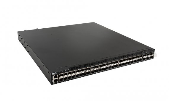 Фотография товара 'D-Link DXS-3610-54S/*SI Управляемый L3 коммутатор, стек, 48х10GBase-X SFP+, 6х100GBase-X QSFP28, ПО SI'