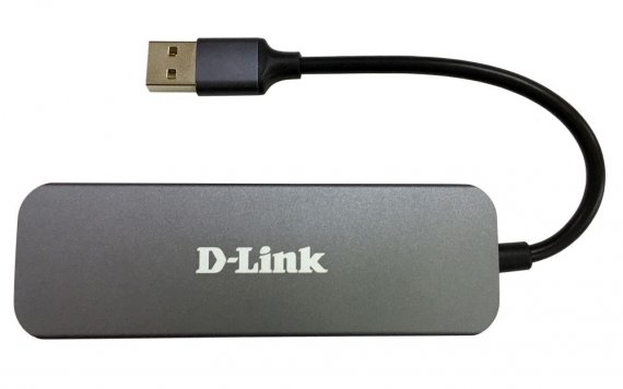 Фотография товара 'D-Link DUB-H4/E Концентратор USB 2.0, 4xUSB 2.0, режим быстрой зарядки'