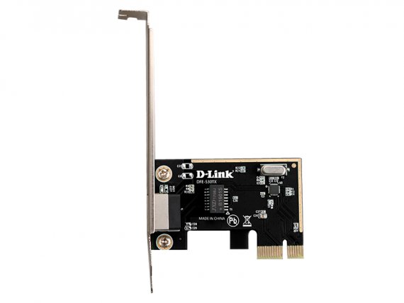 Фотография товара 'D-Link DFE-530TX/20/E Сетевой PCI Express адаптер, 1x100Base-TX, 20шт в упаковке'