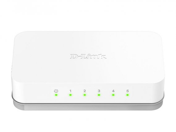 Фотография товара 'D-Link DES-1005C Неуправляемый коммутатор с 5 портами 10/100Base-TX'