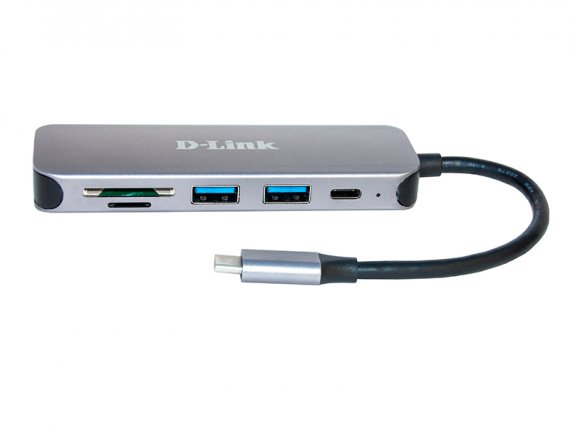 Фотография товара 'D-Link DUB-2325 Концентратор с 2 портами USB 3.0, 1 портом USB Type-C'