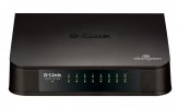 D-Link Неуправляемый коммутатор с 16 портами 10/100Base-TX DES-1016A/E1B