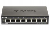 D-Link DGS-1100-08V2 Настраиваемый L2 коммутатор с 8 портами 10/100/1000Base-T