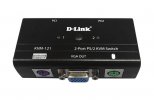 D-Link KVM-121 2-портовый KVM-переключатель с портами VGA и PS/2