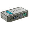 D-Link 2-портовый KVM-переключатель с портами VGA и PS/2 KVM-121/B1A